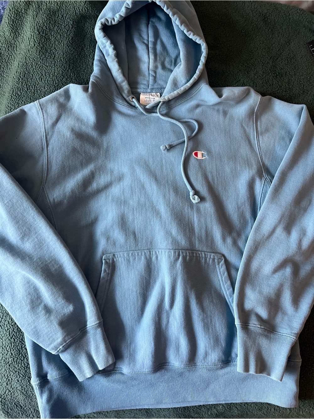 Champion Light Blue Pullover Hoodie